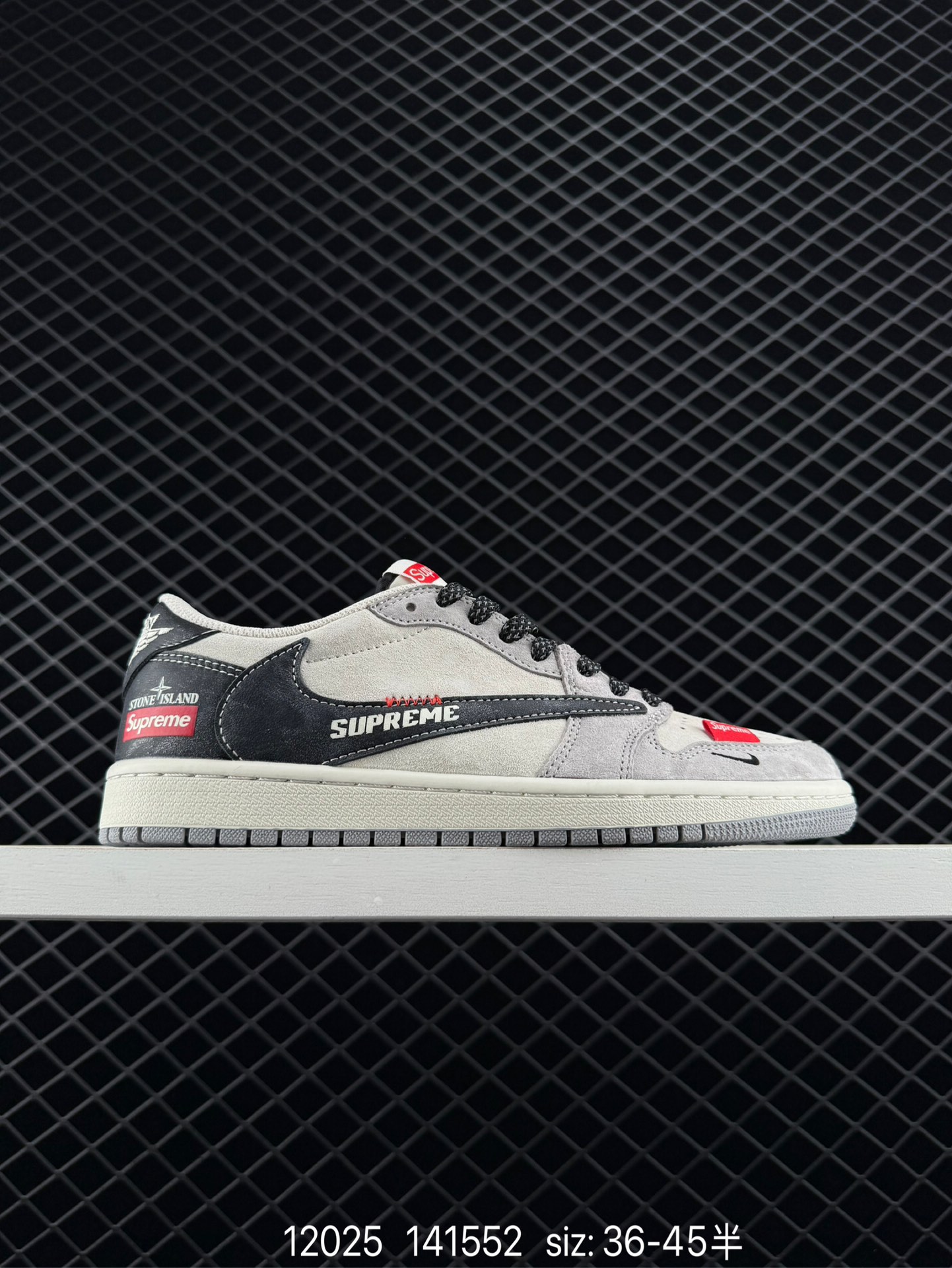 Fragment x Travis Scott x UNDEFEATED Air Jordan 1 Low